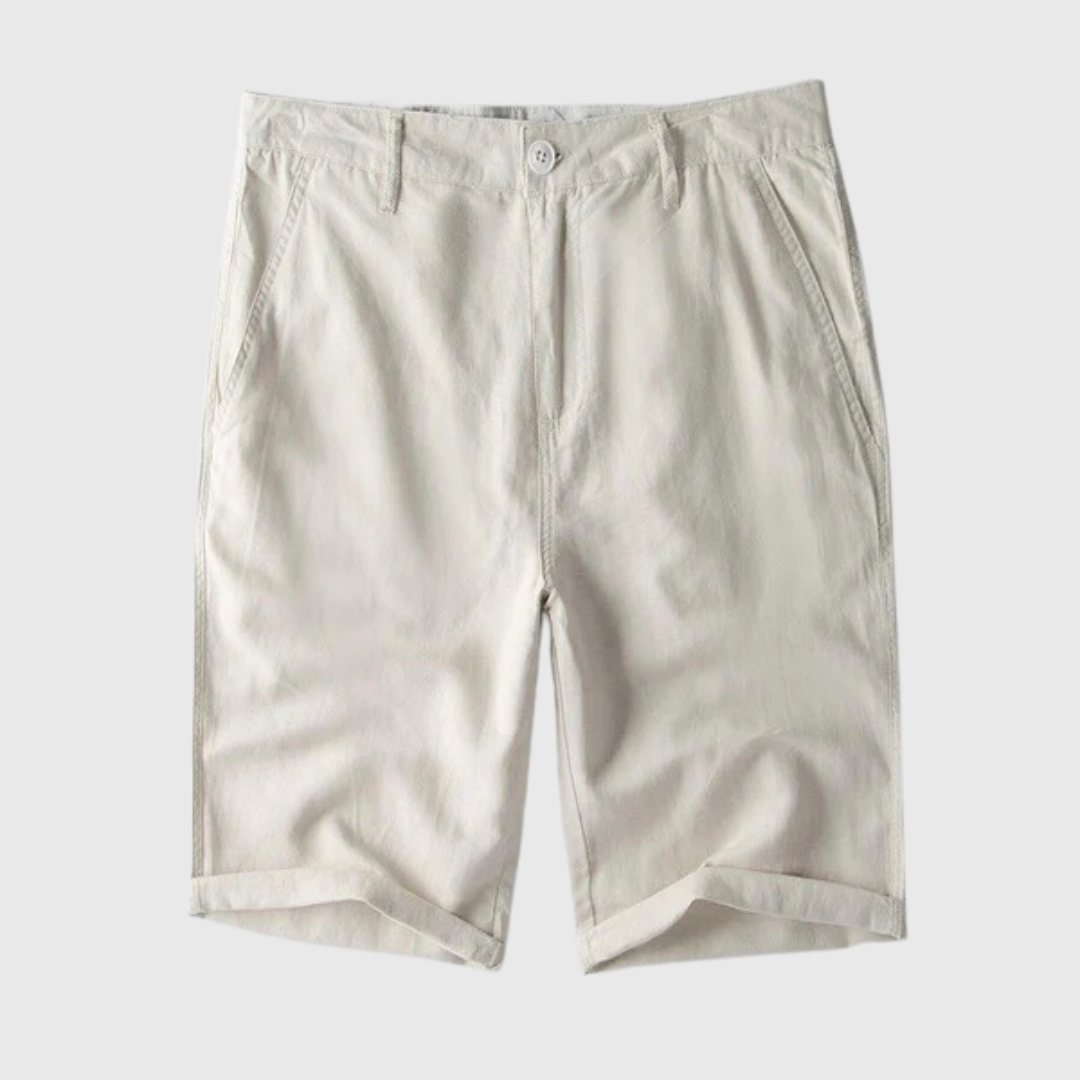 Tom Adams Shoreline Linen-Blend Shorts