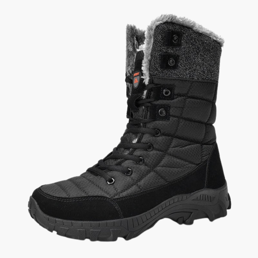 Altitude Winter Leather Fleeced Boots - Men&#39;s
