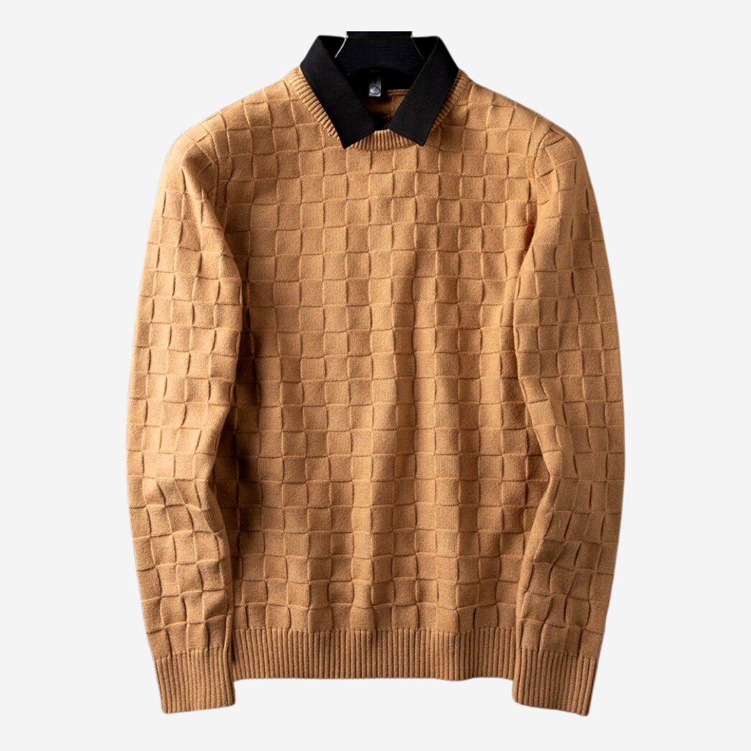 Tom Adams Plaid Pullover Sweater