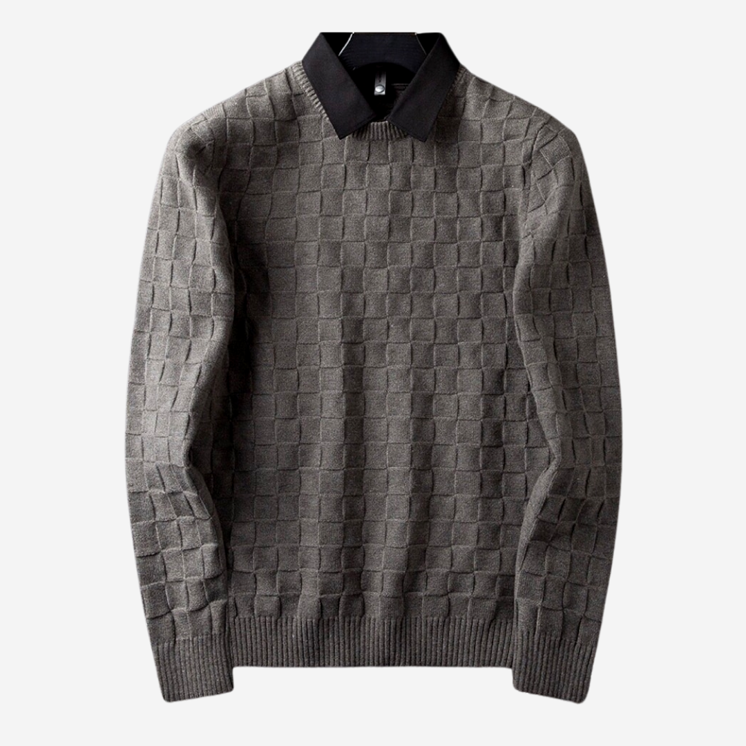 Tom Adams Plaid Pullover Sweater
