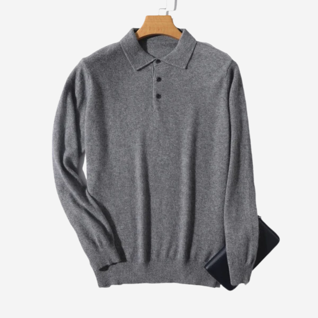 Tom Adams Cashmere Polo Sweater