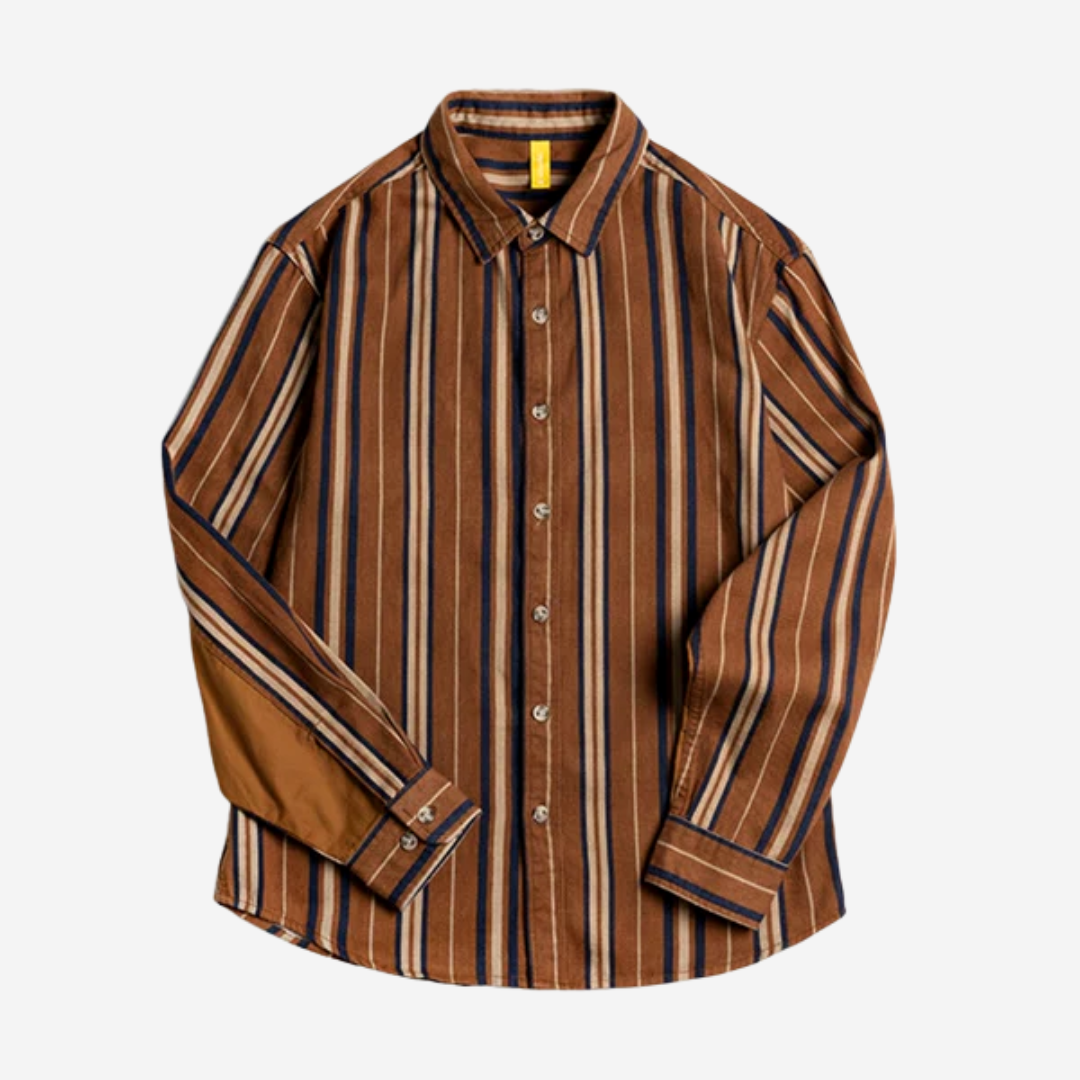 Tom Adams Striped Cotton Shirt