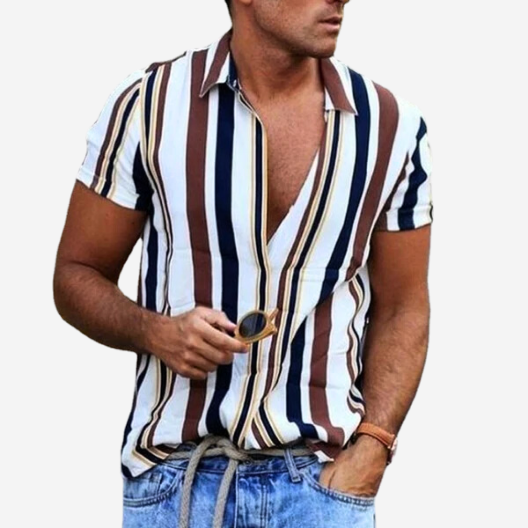 Tom Carter Multi Striped Shirt